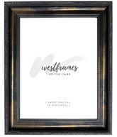Santino Dark Bronze Beaded Edge Wall Picture Frame